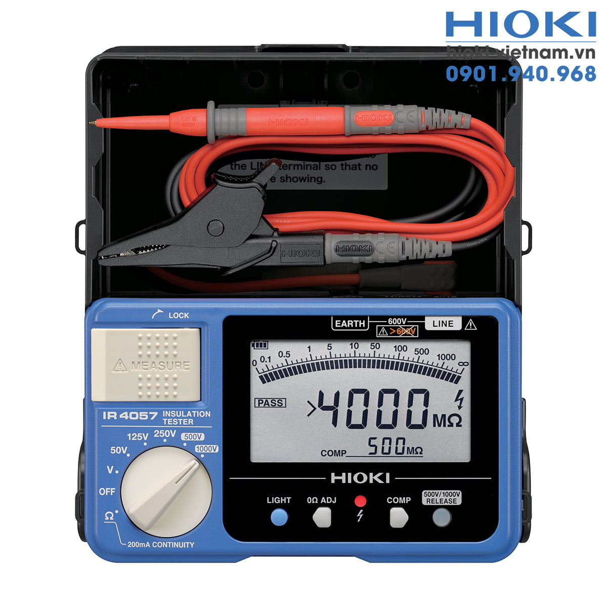 Thiết Bị Đo Điện Trở Cách Điện Hioki IR4057-20