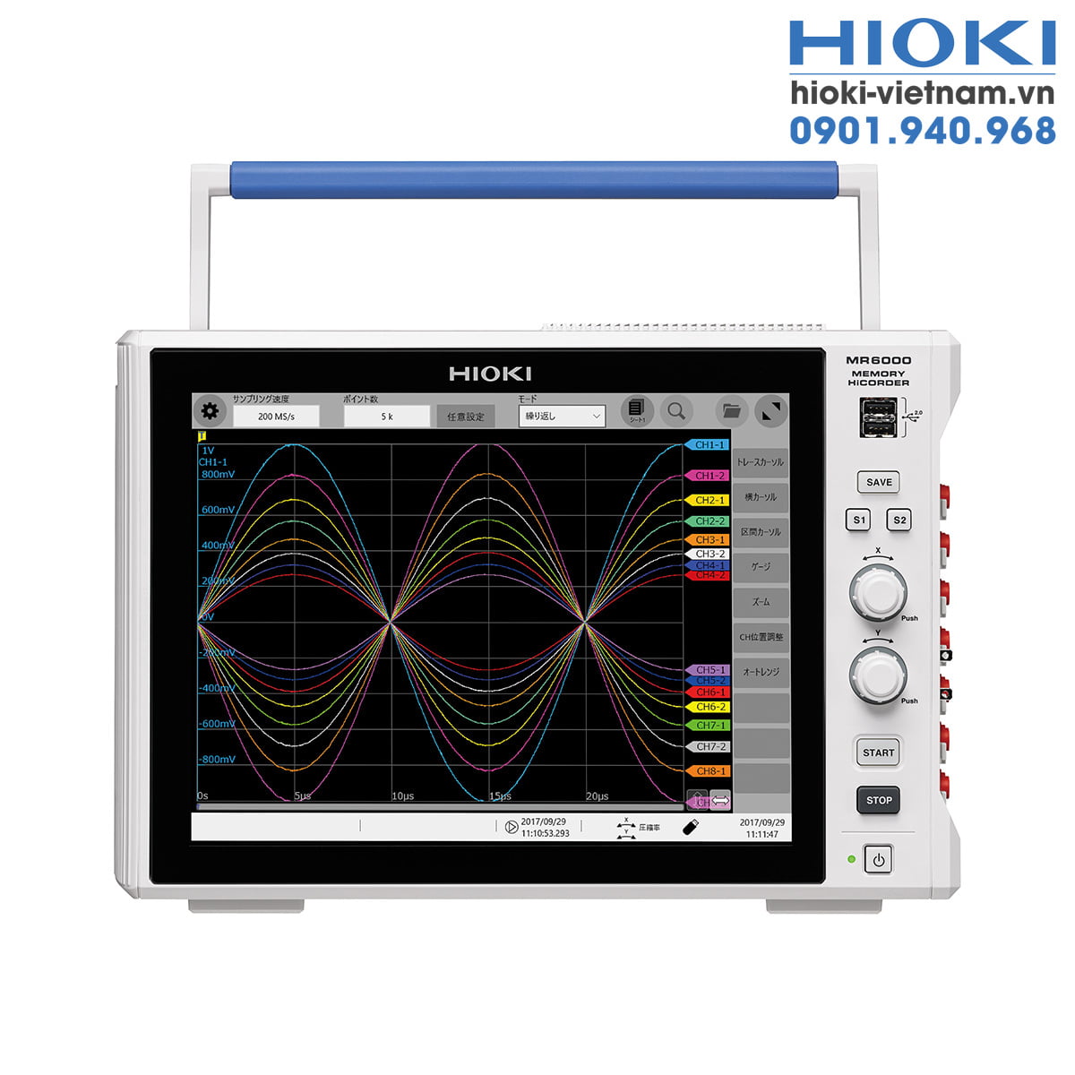 Thiết Bị Đo Và Ghi Đa Năng Hioki MR6000