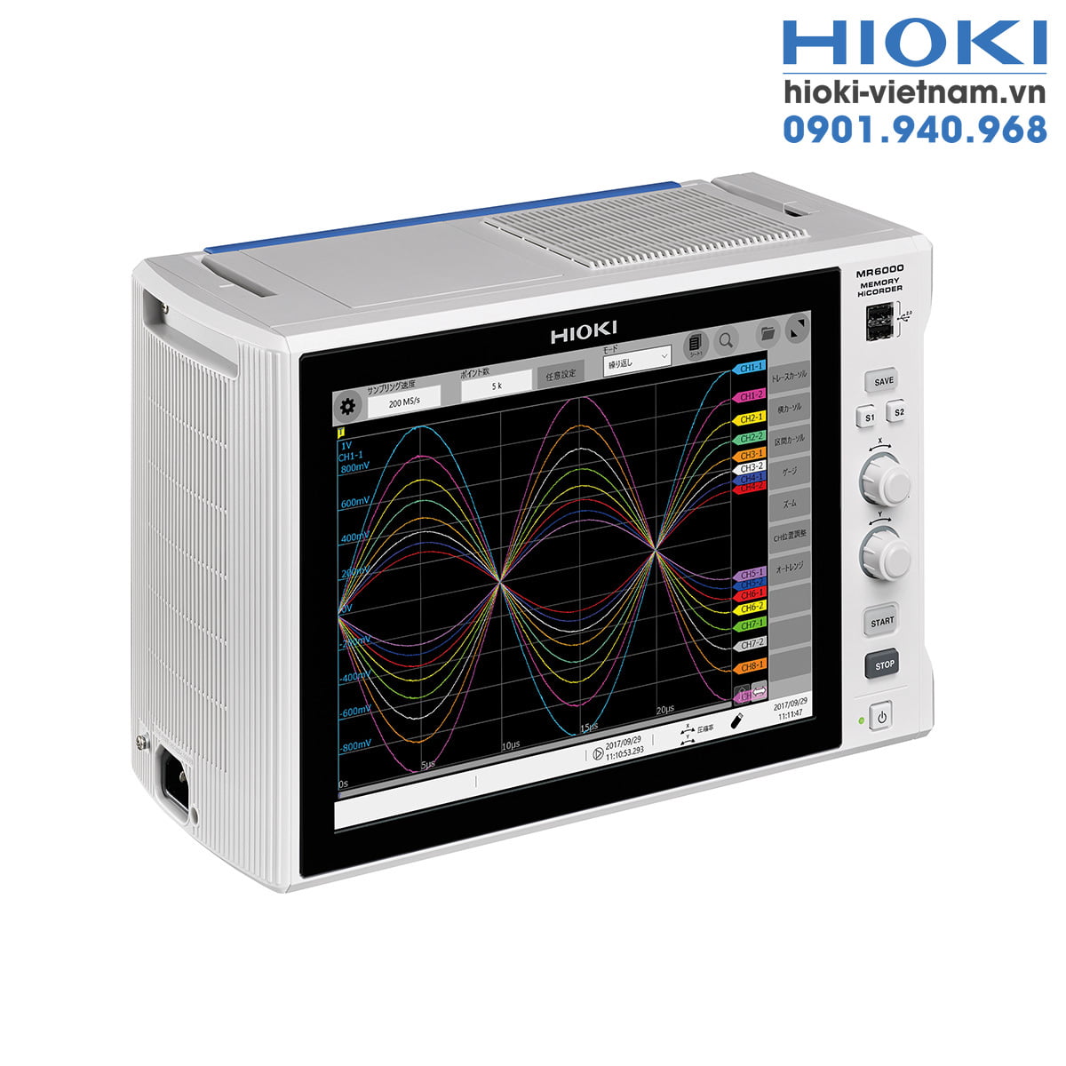 Thiết Bị Đo Và Ghi Đa Năng Hioki MR6000 - Ảnh 5