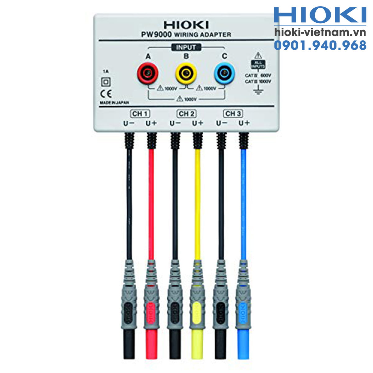 Bộ Đấu Dây Áp Hioki PW9000