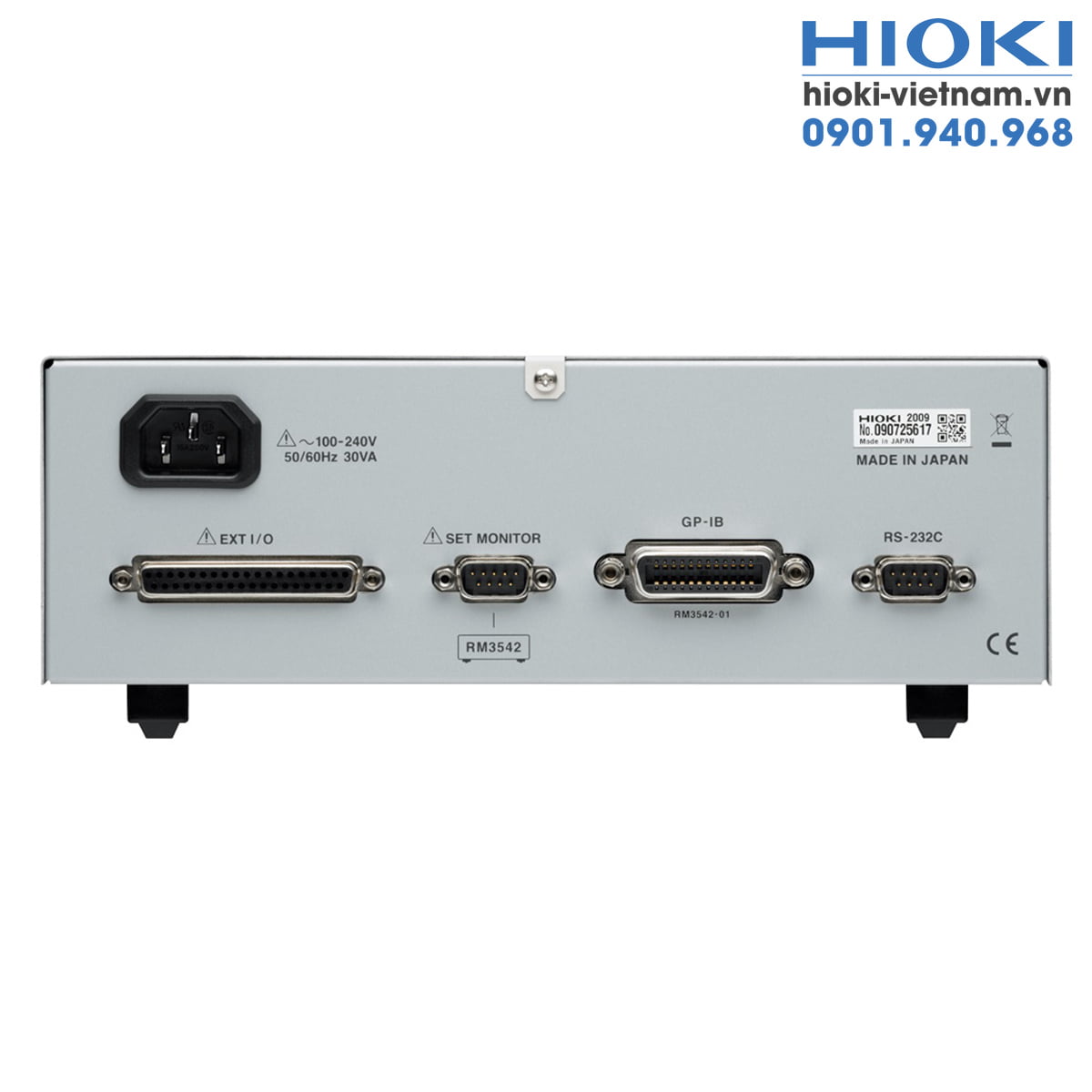 Thiết Bị Đo Điện Trở Hioki RM3542 - Ảnh 3