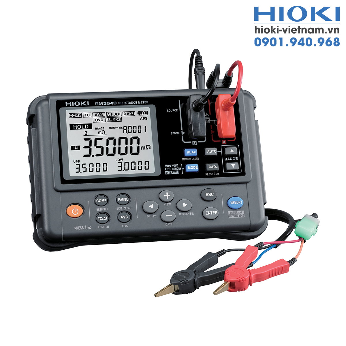 Thiết Bị Đo Điện Trở Hioki RM3548 - Ảnh 3