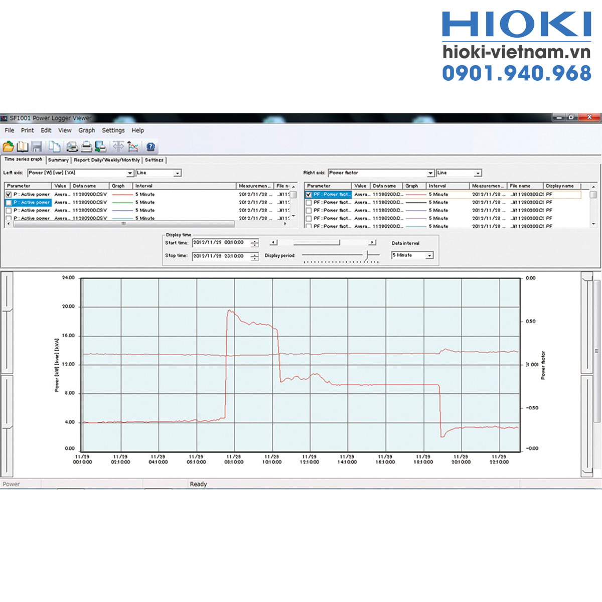 Phần Mềm Hioki SF1001