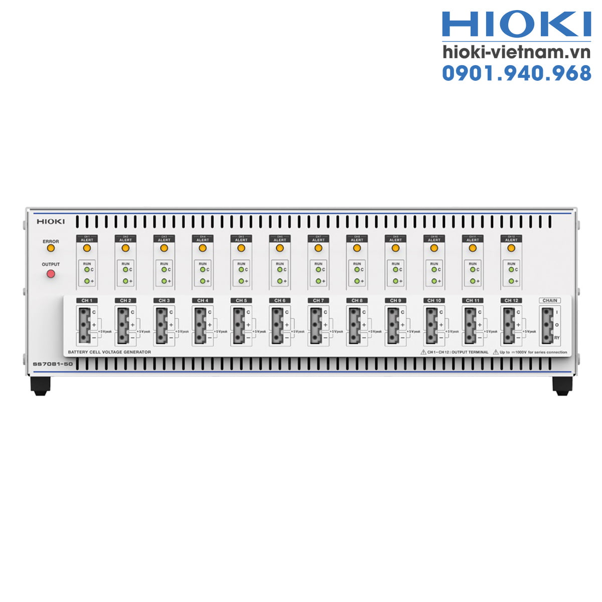 Thiết Bị Kiểm Tra Ắc Quy Hioki SS7081-50 - Ảnh 2