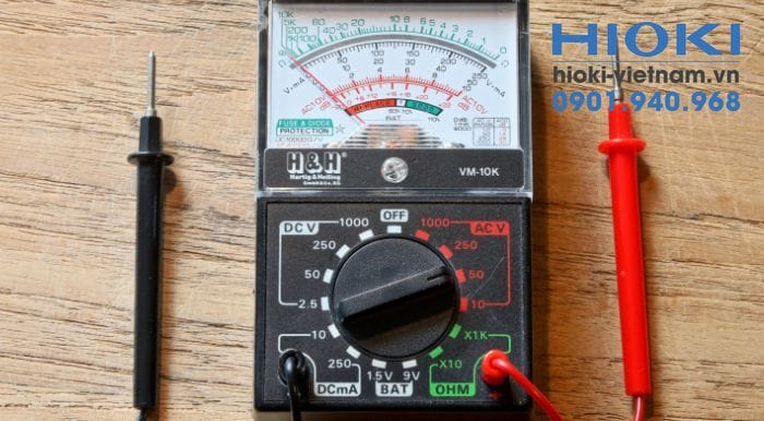 Nguyên lý hoạt động và cách sử dụng Đồng hồ đo điện trở