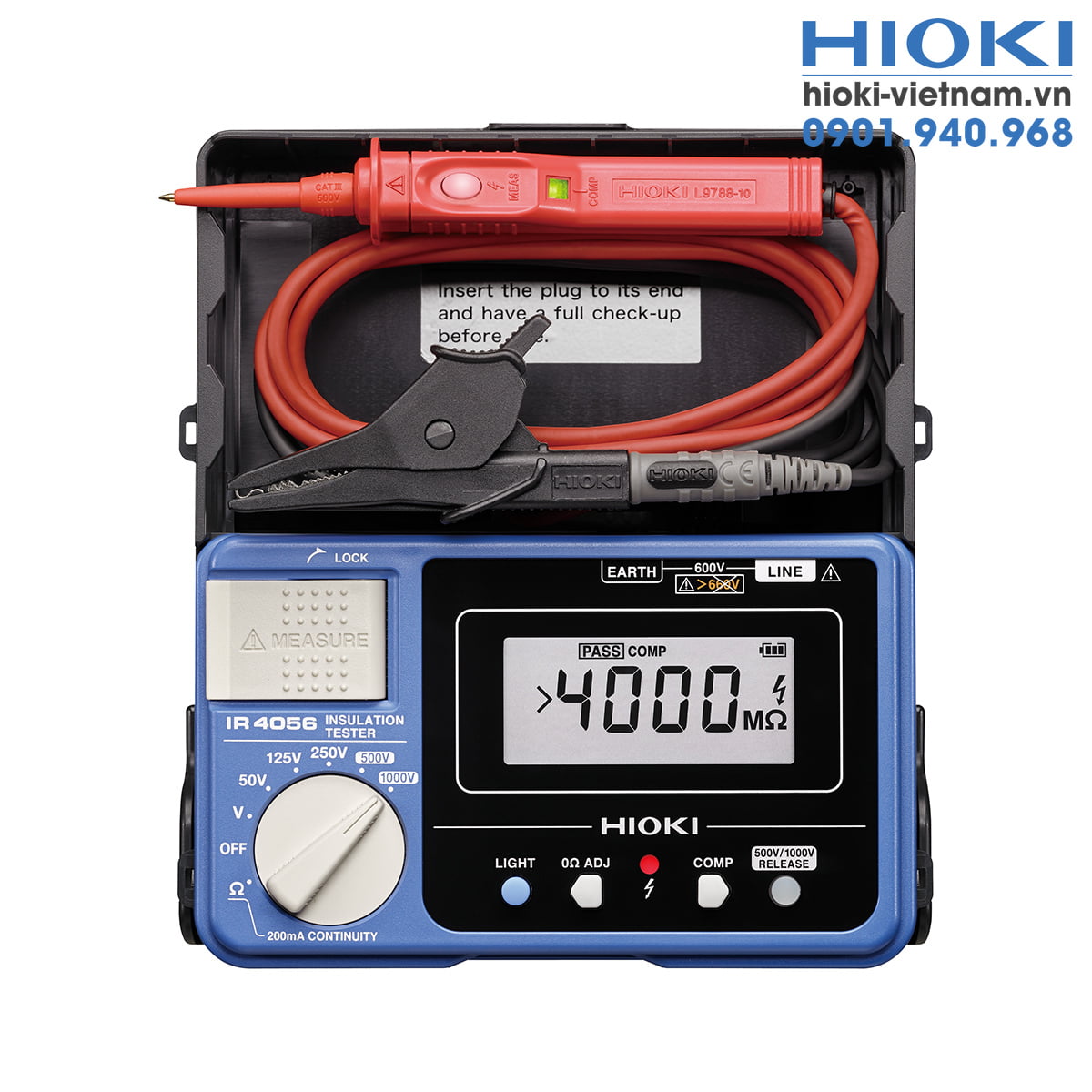 Thiết bị đo điện trở IR4056-21