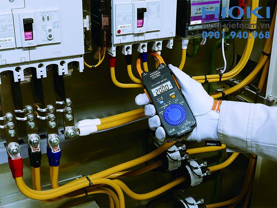 ampe kìm đo điện trở hioki CM3289