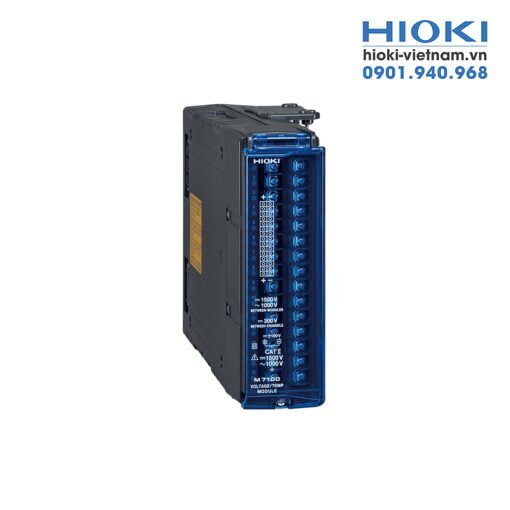 Mô-đun Ghi Dữ Liệu Điện Áp/Nhiệt Độ 15 kênh Hioki M7100