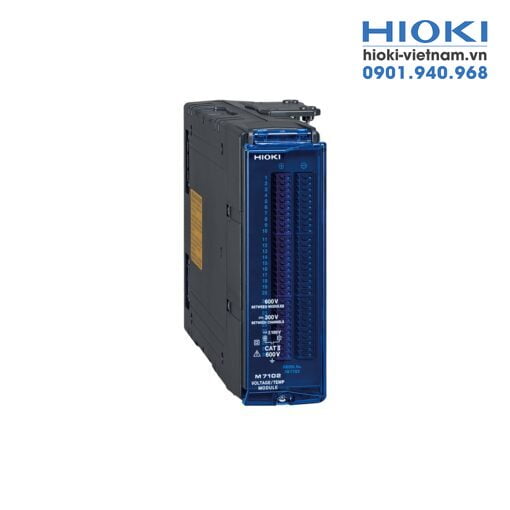 Mô-đun Ghi Dữ Liệu Điện Áp/Nhiệt Độ 30 Kênh Hioki M7102