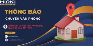 HIOKI VIỆT NAM thong báo chuyển văn phòng mới
