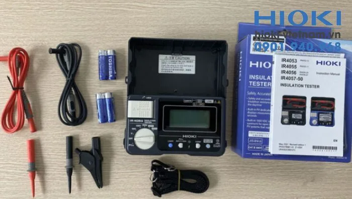 Thiết bị đo điện trở cách điện Solar Hioki IR4053-10