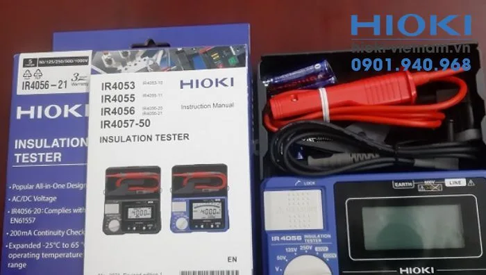 Thiết bị đo điện trở cách điện IR4056-21 (Phổ Thông, Bán Chạy)