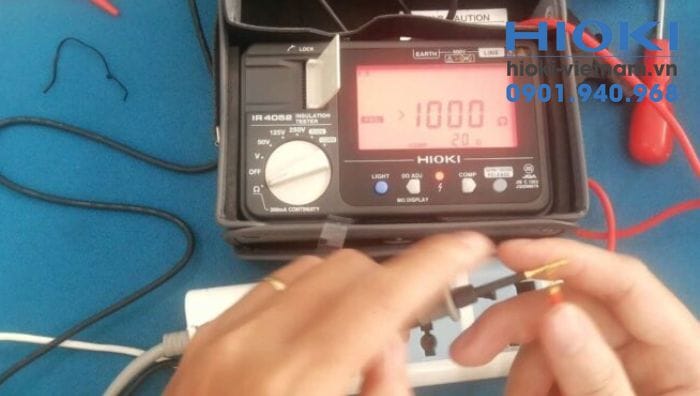 Kết quả điện trở cách điện bao nhiêu là đạt
