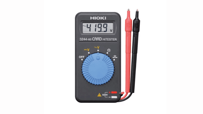 Các dòng đồng hồ vạn năng Hioki tiêu biểu và sơ đồ mạch của chúng