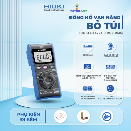 Thiết Bị Đo Điện Đa Năng Hioki DT4223