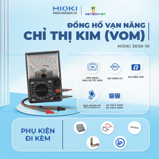 Thiết Bị Đo Điện Đa Năng Hioki 3030-10