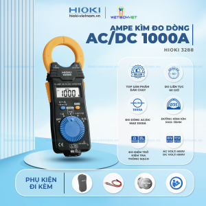 Ampe Kìm Đo Dòng AC/DC 1000A Hioki 3288