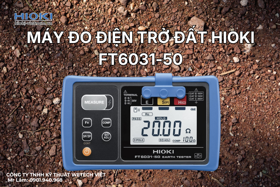 Máy đo điện trở đất Hioki FT6031-50