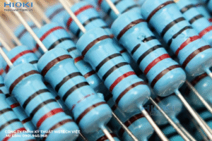 Điện trở có chức năng cản trở dòng điện chạy qua mạch