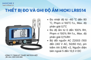 Thiết bị đo và ghi độ ẩm Hioki LR8514