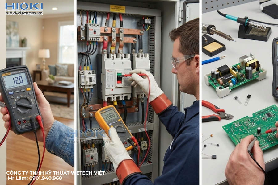 Công dụng đồng hồ vạn năng ứng dụng vào đời sống