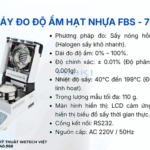 Máy đo độ ẩm hạt nhựa FBS - 760A