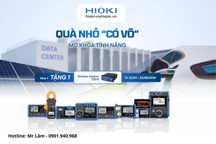 Chương trình khuyến mãi Hioki