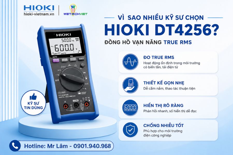 Đồng hồ vạn năng Hioki DT4256