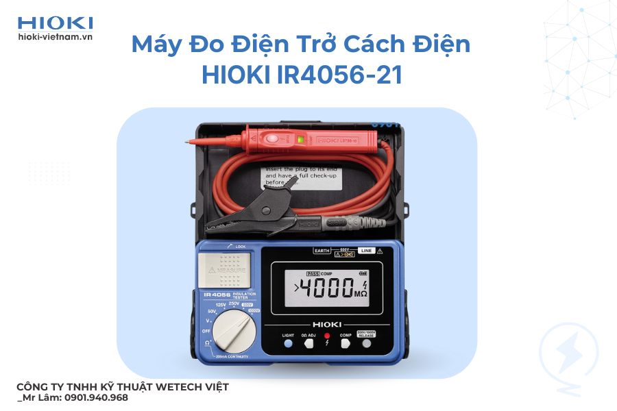 Máy đo điện trở cách điện Hioki IR4056-21