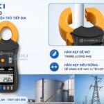 Ampe kìm đo điện trở đất Hioki