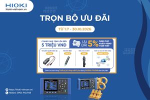 Chương trình ưu đãi Hioki lên đến 5 triệu