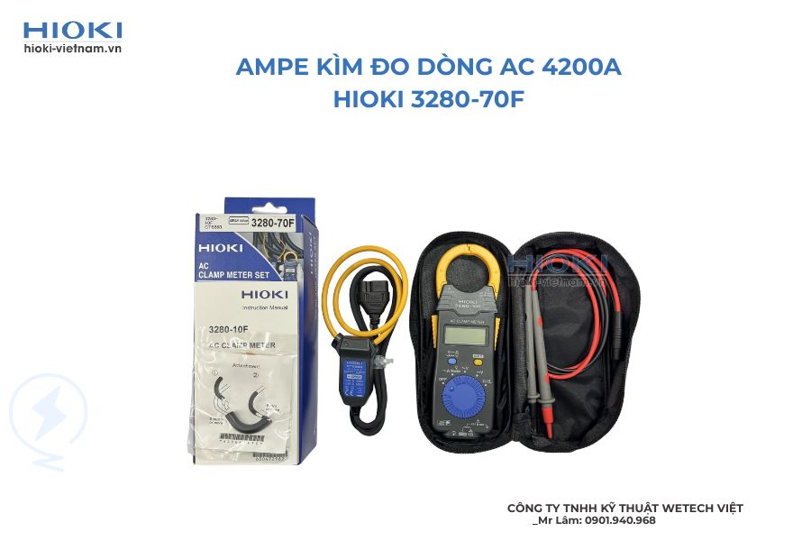 Ampe kìm đo dòng - Hioki 32870-70F