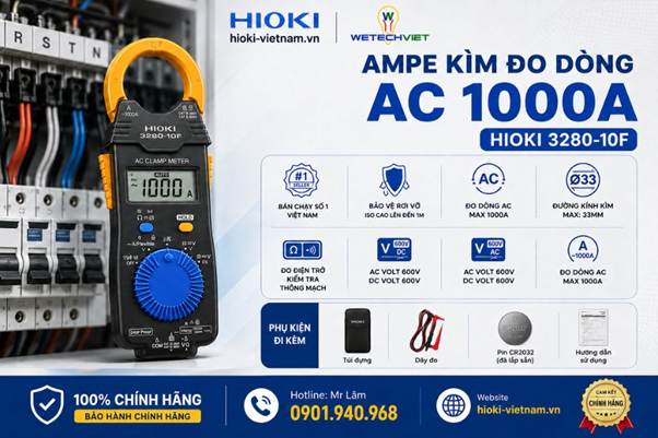 Ampe kìm hioki 3280-10F