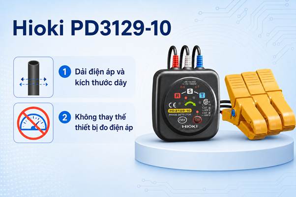 Thiết bị đo điện áp Hioki PD3129-10