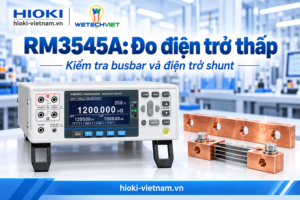 Tìm hiểu máy đo điện trở RM3545A